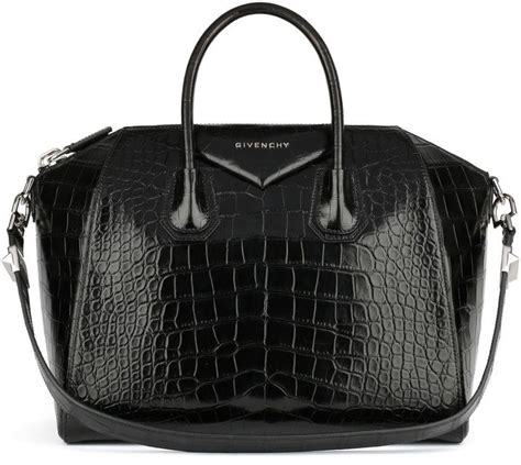 givenchy antigona medium genuine crocodile satchel bag|Givenchy antigona small price.